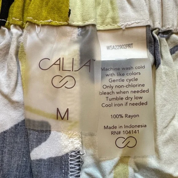 CALIA by Carrie Underwood Floral Swim Coverup Set - Top and High Rise Shorts - Picture 2 of 9